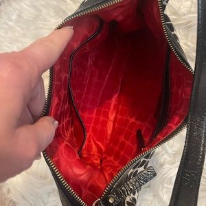 Kate Spade Boho Handbag, black/white. Excellent Condition!